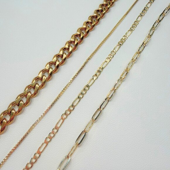 Louis Vuitton Repurposed Heart Pendant Necklace in Paperclip Link - Picture 2 of 2